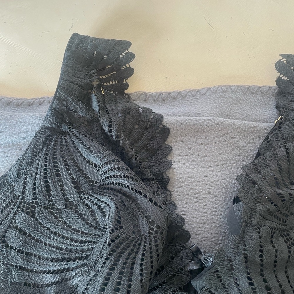 Lane Bryant Seriously Sexy Black Lace Bra - NWT!  (44DD) - Picture 11 of 14